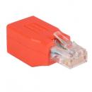 StarTech.com C6CROSSOVER Cat6 LANクロス変換/RJ45中継コネクター/ストレートからクロス/ギガビット対応