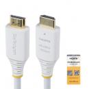 StarTech.com HDMI2-CABLE-4K60-10W HDMI 2.0ケーブル/3m/4K60Hz 1440p 144Hz/Premium HDMI/オス - オス/ホワイト