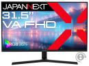 【法人様宛限定】JAPANNEXT JN-V315F2-HSP 液晶ディスプレイ 31.5型/1920×1080/HDMI×1、VGA×1/ブラック/スピーカー無/2年保証