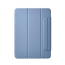 ELECOM TB-A25MWVPF2BG iPad Air 11インチ(M3/M2)/フラップケース/超薄型/ソフトレザー/マグネット装着/スリープ対応/ブルーグレー