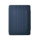 ELECOM TB-A25MWVPF2NV iPad Air 11インチ(M3/M2)/フラップケース/超薄型/ソフトレザー/マグネット装着/スリープ対応/ネイビー