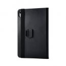 ELECOM TB-A25RPLF2BK iPad 11インチ(A16)/10.9インチ(第10世代)/iPad 第10世代/フラップケース/衝撃ガード/ベルト付/2アングル/軽量/ブラック