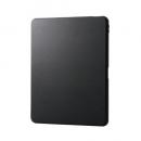 ELECOM TB-A25XMG360BK 13インチiPad Air(M2)/フラップケース/360度回転/マグネット着脱/背面クリア/ブラック