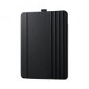 ELECOM TB-A25XWVDBK 13インチiPad Air(M2)/フラップケース/ソフトレザー/ドローイング/アングル7段階/スリープ対応/ブラック