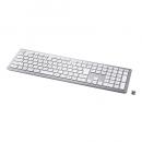 ELECOM TK-PN10FMPWH キーボード/Precisionist/無線2.4GHz/Bluetooth/マルチペアリング/充電式/フルサイズ/パンタグラフ式/ホワイト