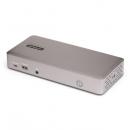 StarTech.com 150N-USB4DOCK-TRIPLE ドッキングステーション/USB-C接続/3画面/4K60Hz/100W/USBハブ/2.5G LAN/Windows