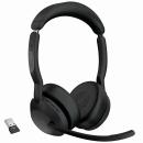 GNオーディオ 25599-999-999 Jabra 無線ヘッドセット USB-A 両耳 MS認定「Jabra Evolve2 55 Link380a/390a MS Stereo 」