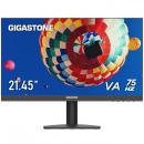 Gigastone GJLA-22FA51-2145 液晶モニター 21.45型/1920×1080/HDMI、VGA/ブラック/スピーカー：なし/VAパネル/178度広視野角/75Hz/ブルーライト軽減/フレームレス