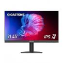 Gigastone GJLM-22FA51-2145 液晶モニター 21.45型/1920×1080/HDMI・VGA入力端子/ブラック/スピーカー無し/IPSパネル/178度広視野角/高解像度/75Hz/フルHD/フレームレス