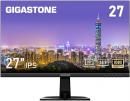 Gigastone GJLM-27FF2-270 Gigastone モニター 27インチ IPSパネル 178度 広視野角 高解像度 ディスプレイ フルHD 75Hz ブルーライト軽減 フレームレス