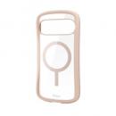 ELECOM PM-P252GRPFMBE Google Pixel 10/Google Pixel 10 Pro/Grippy/フレームカラー/ストラップ/MAGKEEP/ホールシート付/ベージュ
