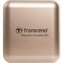 Transcend TS4TESD420G 4TB MagSafe対応ポータブルSSD ESD420 USB 20Gbps Type-C シャンパンゴールド