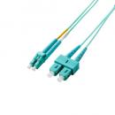 ELECOM OC-LCSC2M3/5 光ファイバー/LC-SC/2芯/OM3/5m