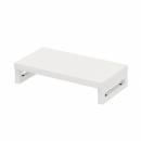 サンワサプライ EMR-LCK5025W eモニタ台（角脚・白天板）W500×D250【受注生産品】