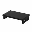サンワサプライ EMR-LCK5030BK eモニタ台（角脚・黒天板）W500×D300【受注生産品】