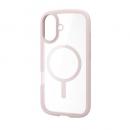 ELECOM PM-A25ATSLFCMPN iPhone 17/TOUGH SLIM LITE/フレームカラー/MAGKEEP/ピンク