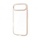ELECOM PM-A25BTSLFCBE iPhone Air/TOUGH SLIM LITE/フレームカラー/メタルステッカー付/ベージュ