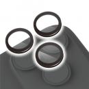 ELECOM PM-A25CFLLGBK iPhone 17 Pro/iPhone 17 Pro Max/iPhone 16 Pro/iPhone 16 Pro Max/iPhone 15 Pro/iPhone15 Pro Max/カメラレンズガラスフィルム/ブラック