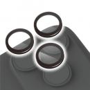 ELECOM PM-A25CFLLGOBK iPhone 17 Pro/iPhone 17 Pro Max/iPhone 16 Pro/iPhone 16 Pro Max/iPhone 15 Pro/iPhone15 Pro Max/カメラレンズガラスフィルム/ゴリラ/0.21mm/ブラック