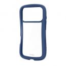 ELECOM PM-A25CGRPFCNV iPhone 17 Pro/Grippy/フレームカラー/メタルステッカー付/ネイビー