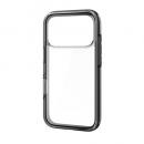 ELECOM PM-A25CHVAIR2BK iPhone 17 Pro/ハイブリッドケース/AirShock/全周エアバッグ/ブラック