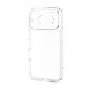 ELECOM PM-A25CHVCKKCR iPhone 17 Pro/ハイブリッドケース/極限/メタルステッカー付/クリア