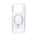 ELECOM PM-A25CMAGSTSV iPhone 17 Pro/ハイブリッドケース/MAGKEEP/スタンド/シルバー