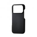 ELECOM PM-A25CPLOBK iPhone 17 Pro/スリムオープンケース/ブラック
