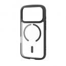 ELECOM PM-A25CTSLFCMBK iPhone 17 Pro/TOUGH SLIM LITE/フレームカラー/MAGKEEP/ブラック