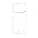 ELECOM PM-A25CUCT3CR iPhone 17 Pro/ソフトケース/クリスタルクリア/メタルステッカー付/クリア