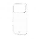 ELECOM PM-A25CUCTCR iPhone 17 Pro/ソフトケース/メタルステッカー付/クリア