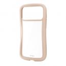 ELECOM PM-A25DGRPFCBE iPhone 17 Pro Max/Grippy/フレームカラー/メタルステッカー付/ベージュ