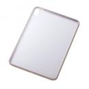ELECOM TB-A25RTSLOGB iPad 11インチ(A16)/10.9インチ(第10世代)/クリアケース/背面クリア/軽量/カラーエッジ/グレージュ