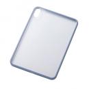 ELECOM TB-A25STSLOBG 8.3インチiPad mini(A17 Pro)/クリアケース/背面クリア/軽量/カラーエッジ/ブルーグレー