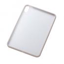 ELECOM TB-A25STSLOGB 8.3インチiPad mini(A17 Pro)/クリアケース/背面クリア/軽量/カラーエッジ/グレージュ