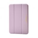 ELECOM TB-A25SWVJM3PU 8.3インチiPad mini(A17 Pro)/フラップケース/CHIC STYLE/背面クリア/ラベンダー
