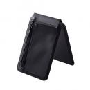 ELECOM AMS-MAGCWSBK スマホスタンド/MAGKEEP/ミニウォレット/ポケット付き/薄型/動画視聴/ブラック