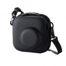 ELECOM IC-CCGPFLBK チェキアクセサリ/カメラケース/汎用/miniシリーズ対応/フラットテクスチャー/ブラック