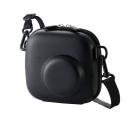 ELECOM IC-CCGPTXBK チェキアクセサリ/カメラケース/汎用/miniシリーズ対応/エンボステクスチャー/ブラック