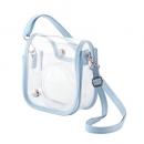 ELECOM IC-CCM12BU チェキアクセサリ/カメラケース/mini12用/カラフル/ストラップ付属/ブルー