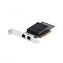 StarTech.com PR210B-NETWORK-CARD ネットワークアダプターカード/PCIe x8/2ポート/10GbE/BCM57416/ギガビットイーサネットLANカード