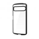 ELECOM PM-X252TSLFCBK Xperia 10 VII (SO-52F)/TOUGH SLIM LITE/フレームカラー/ストラップホールシート付/ブラック