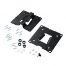 ELECOM DPA-QB01BK VESAブランケット/クイックリリース式/ネジ固定/VESA規格対応/モニターアーム専用/ブラック