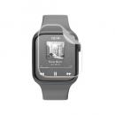 ELECOM AW-25DFLAPKRG Apple Watch 44mm/フルカバーフィルム/衝撃吸収/防指紋/高光沢/傷リペア