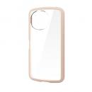 ELECOM PM-S253TSLFCBE AQUOS sense10(SH-53F・SH-M33)/sense9(SH-53E・SH-M29)TOUGH SLIM LITEケース/フレームカラー/ストラップホールシート付/ベージュ