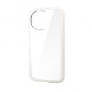 ELECOM PM-S253TSLFCWH AQUOS sense10(SH-53F・SH-M33)/sense9(SH-53E・SH-M29)TOUGH SLIM LITEケース/フレームカラー/ストラップホールシート付/ホワイト