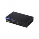 ELECOM EHC-Q05MA2-HB Giga対応スイッチングHub/5ポート/2.5G/金属筐体/電源外付モデル/ブラック