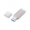 ELECOM MF-RCU3256GGD USBメモリ/USB3.2(Gen1)/Type-A/キャップ式/アルミ素材/256GB/ゴールド