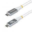 StarTech.com CC150CM80GUSB4CABLEW USB4ケーブル/1.5m/80Gbps/240W PD/8K 120Hz/高速充電 データ転送/USB Type-C