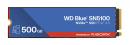 WesternDigital 0718037-906287 WD Blue SN5100 シリーズ メインストリームモデル M.2 PCIe Gen4x4 NVMe 接続SSD (500GB) WDS500G5B0E